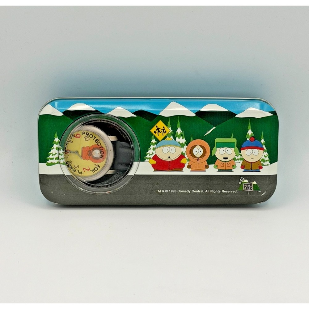 Vintage South Park Kenny McCormick Watch 1998 Comedy Central New Battery